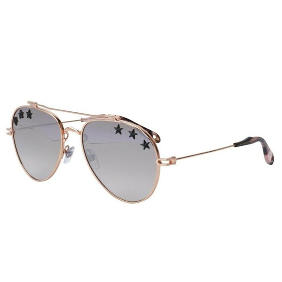 Givenchy GV7057/STARS DDBNQ Gold Copper Mirrored Aviator Sunglasses - Picture 2 of 10